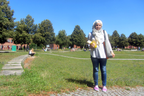 Projekt Refugees Welcome an der Universität Bayreuth.